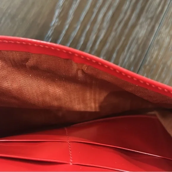 Salvatore Ferragamo Red Leather Wallet